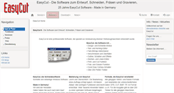 Desktop Screenshot of easycut.de